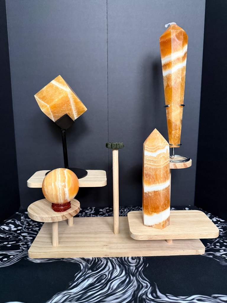 Orange Calcite Bundle
