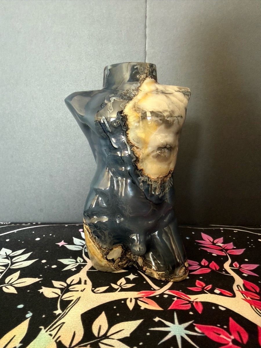 Volcano Agate Man-Body