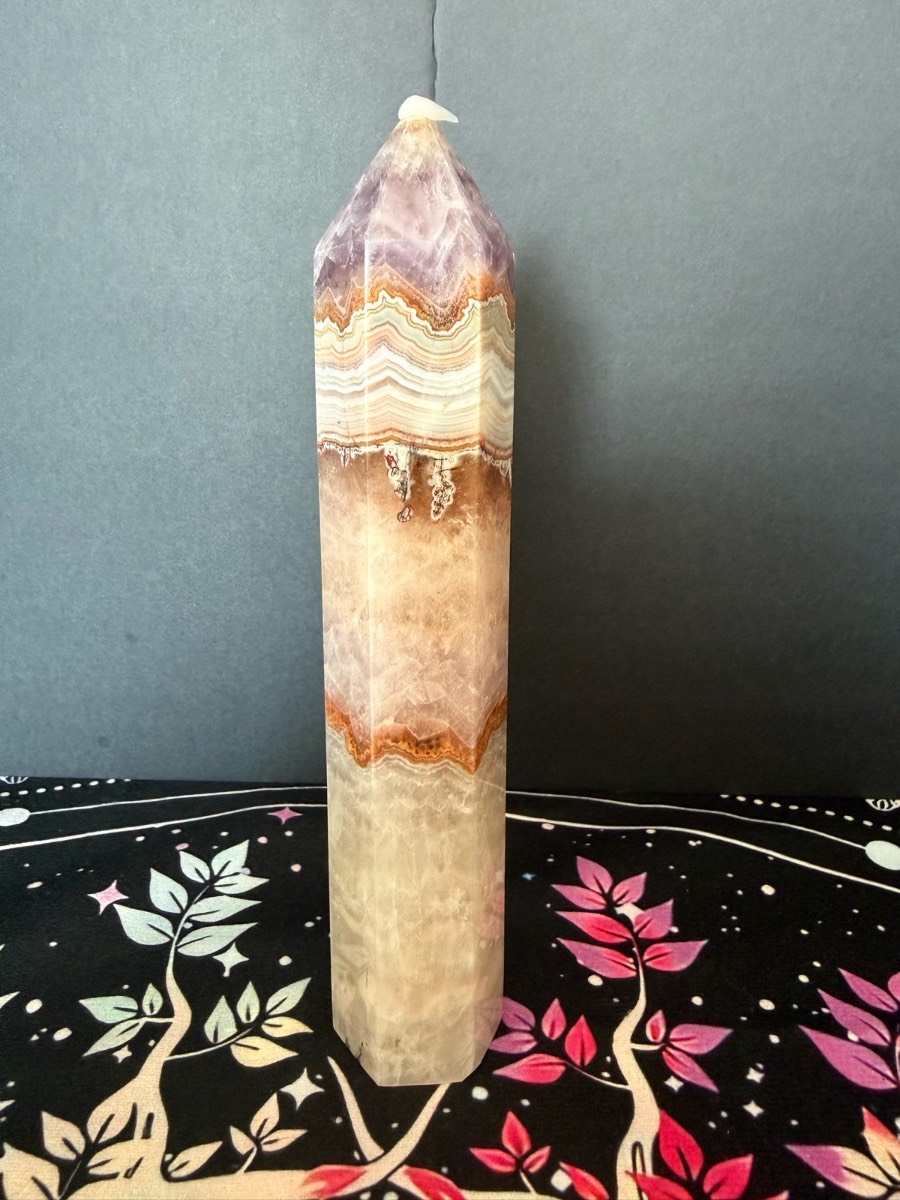 Amethyst Agate Tower
