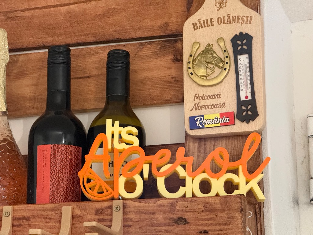 Aperol sign for Aperol lovers