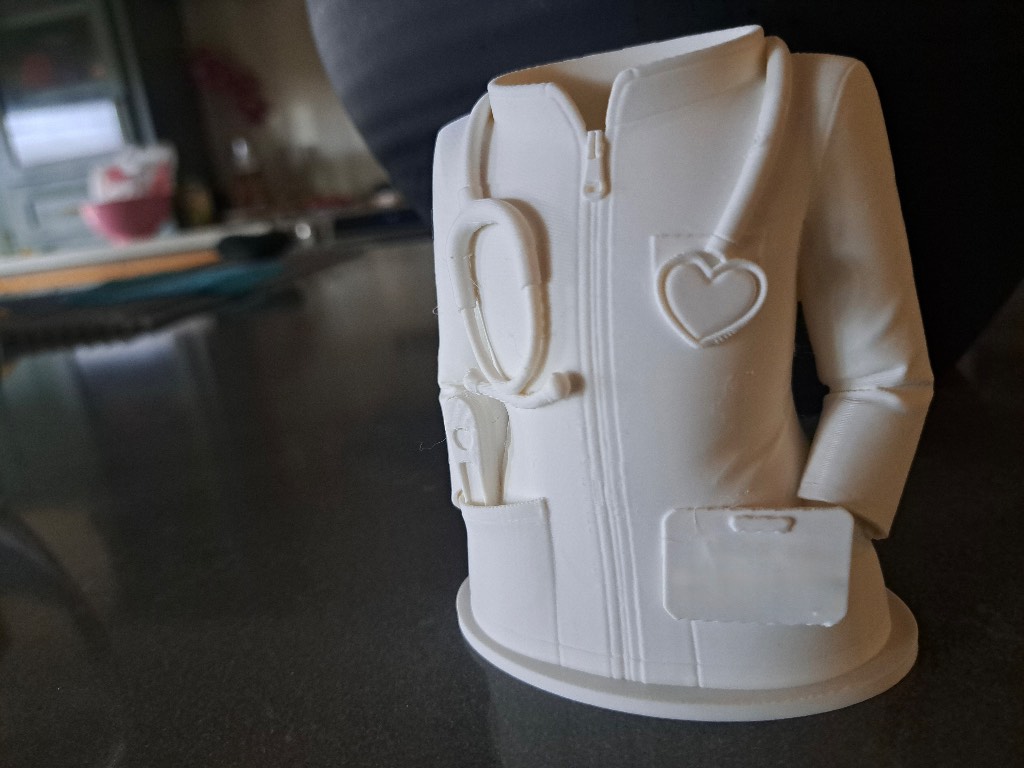3D Printed Nurse Pen Holder - Medical Desk Organizer & Appreciation Gift