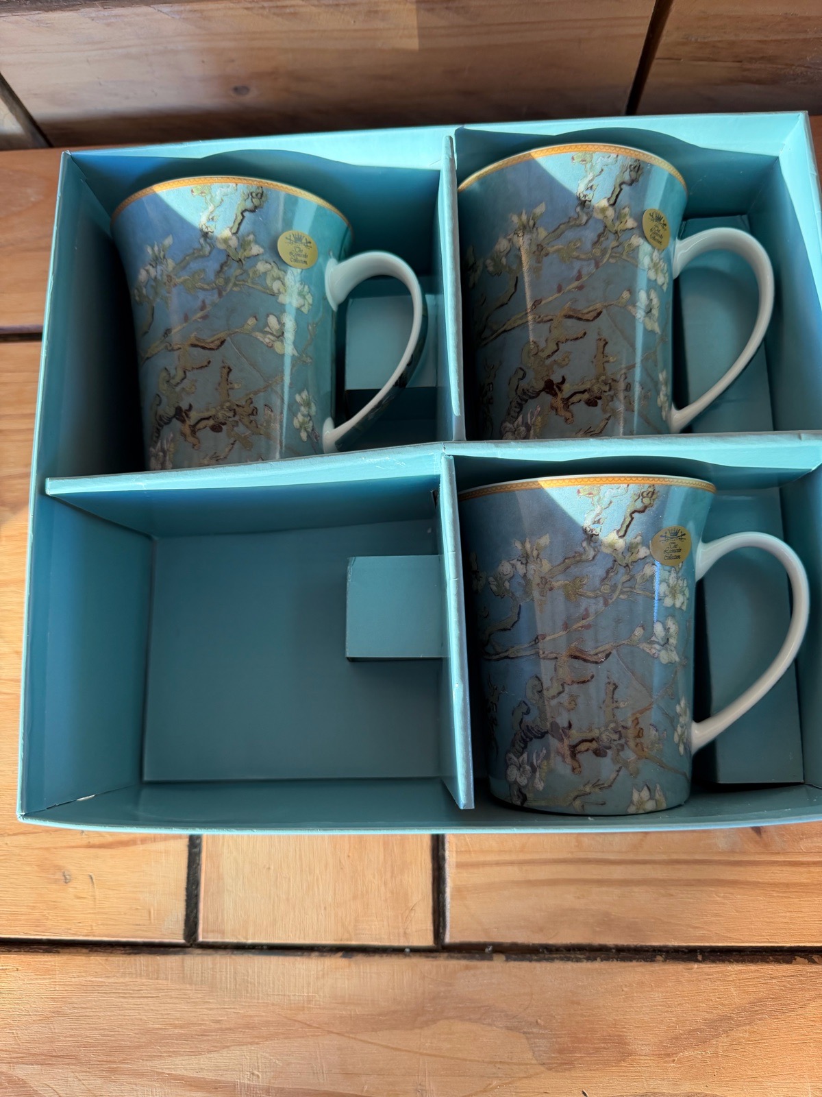 The Leonardo Collection LP95126 Ceramic Mug | Almond Blossom Design
