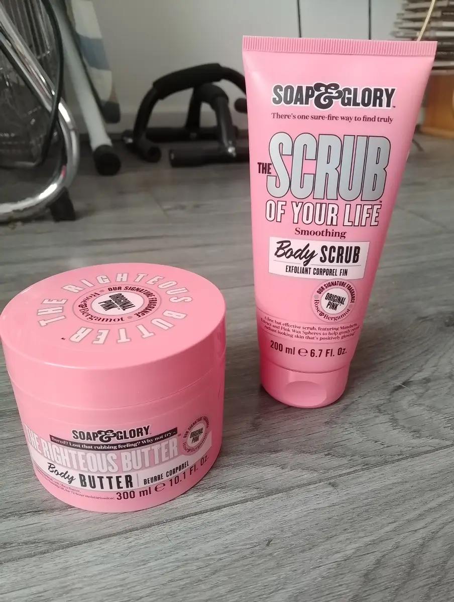 Soap & Glory Body Butter & Body Scrub