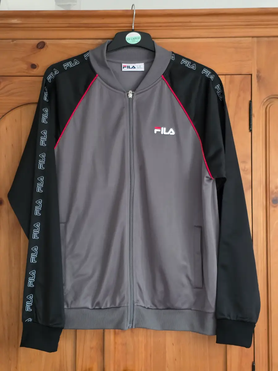 FILA Mens Track Jacket, Size XL
