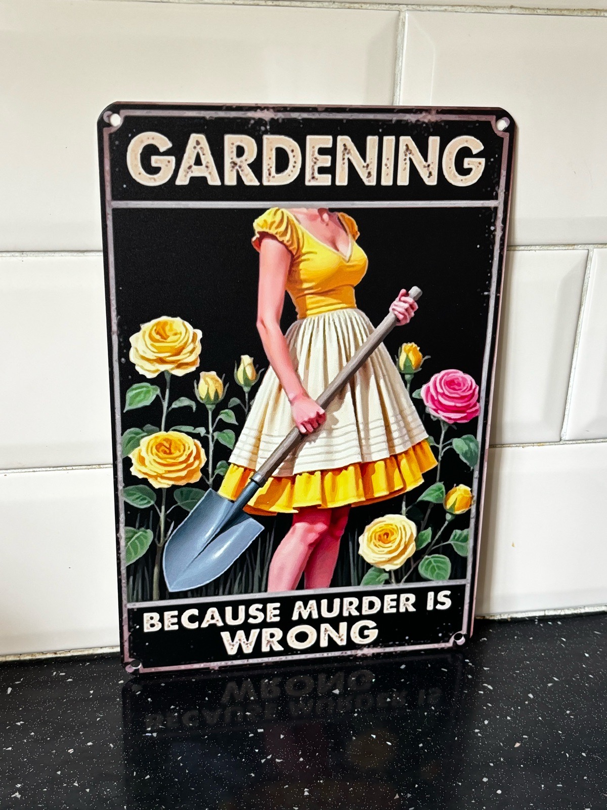 Gardening Because Murder Is Wrong