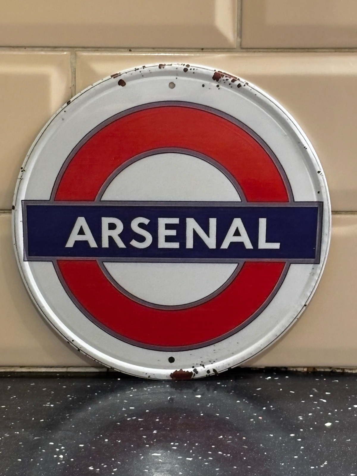Arsenal Tube Plaque