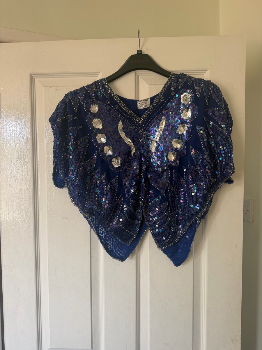 Beautiful Indian sequinned top