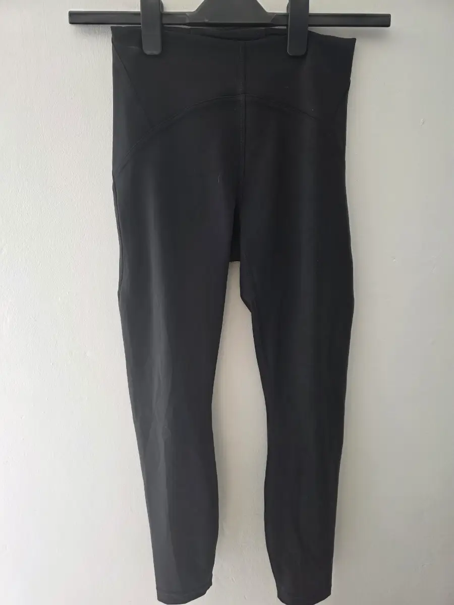 LULULEMON Size UK10 (US6) All The Right Places 26 Inch Leggings In Black. New.