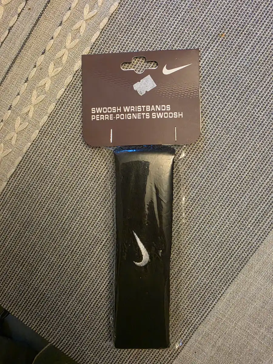 Nike Swoosh Wristband. New in PACKAGING.