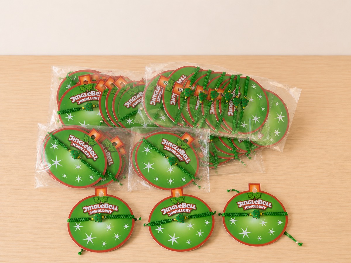 60 Christmas tree bracelets