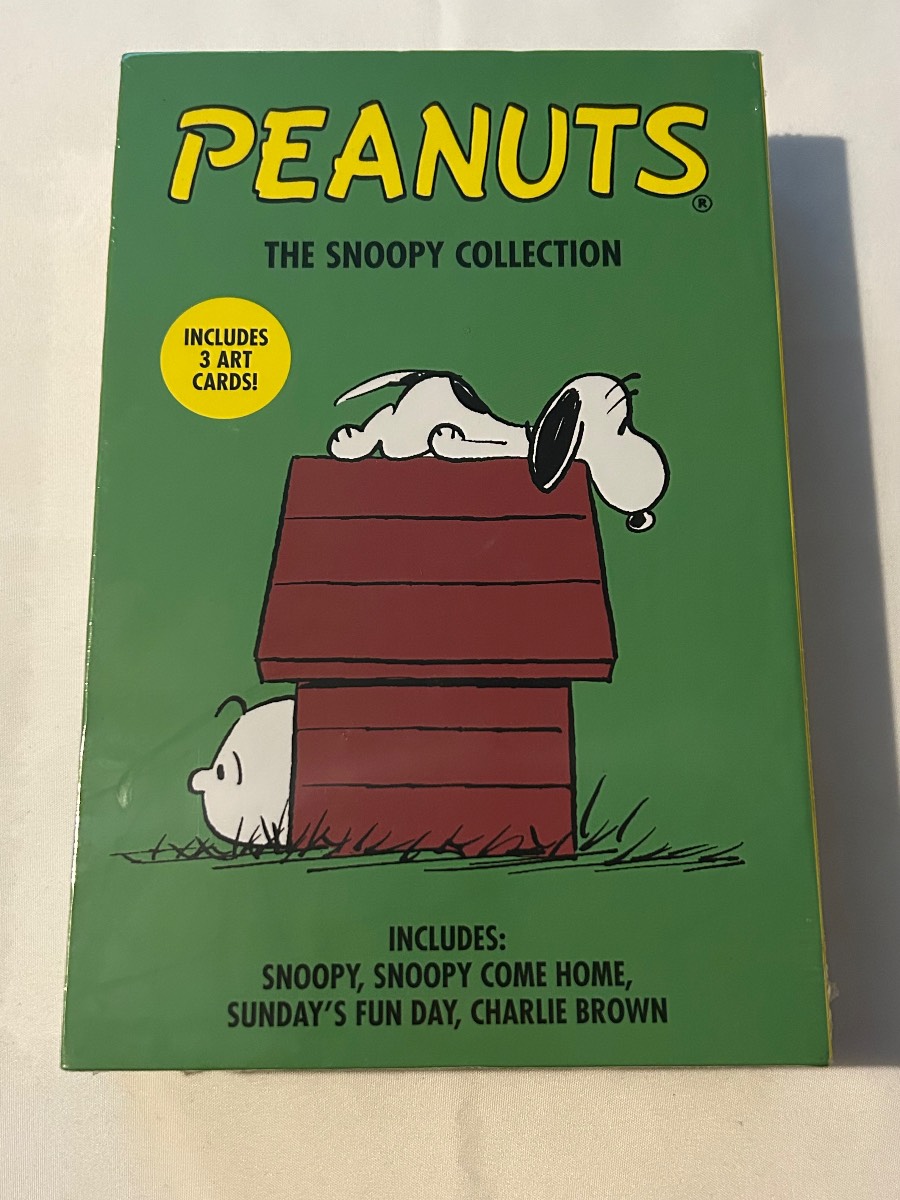 Peanuts The Snoopy Collection 3 Book Set Brand New
