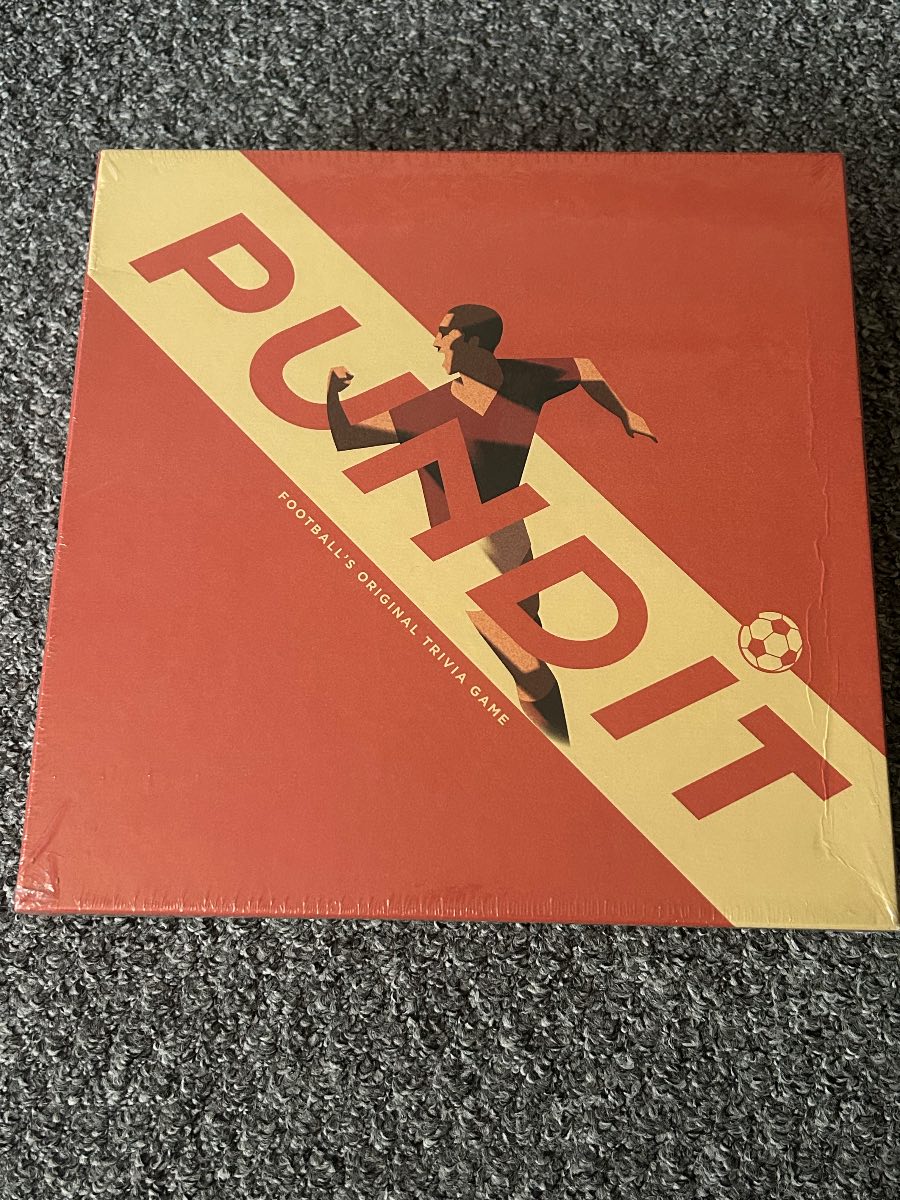 Pundit Football's Original Trivia Board Game New & Sealed