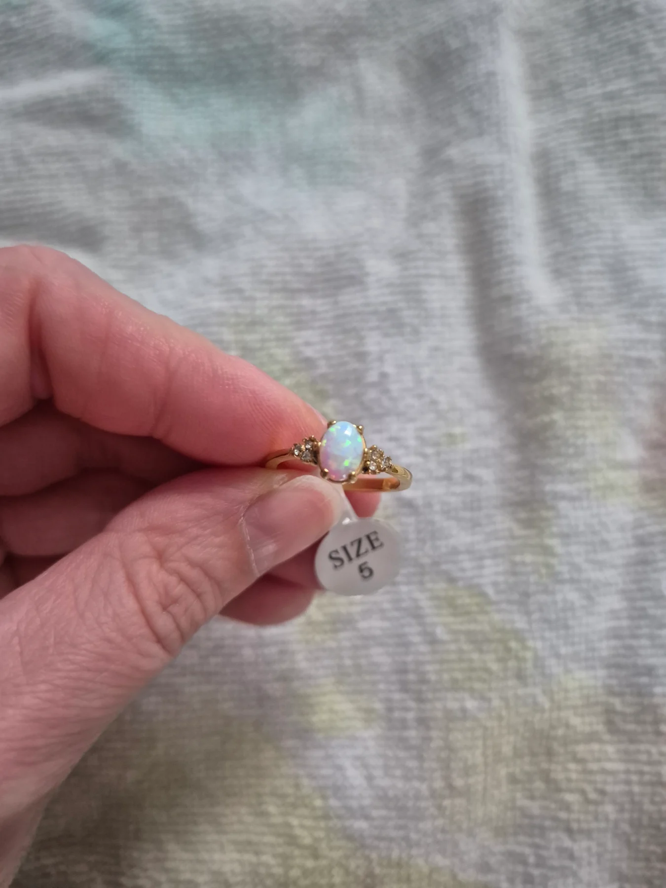 Opal Bohomoon Ring