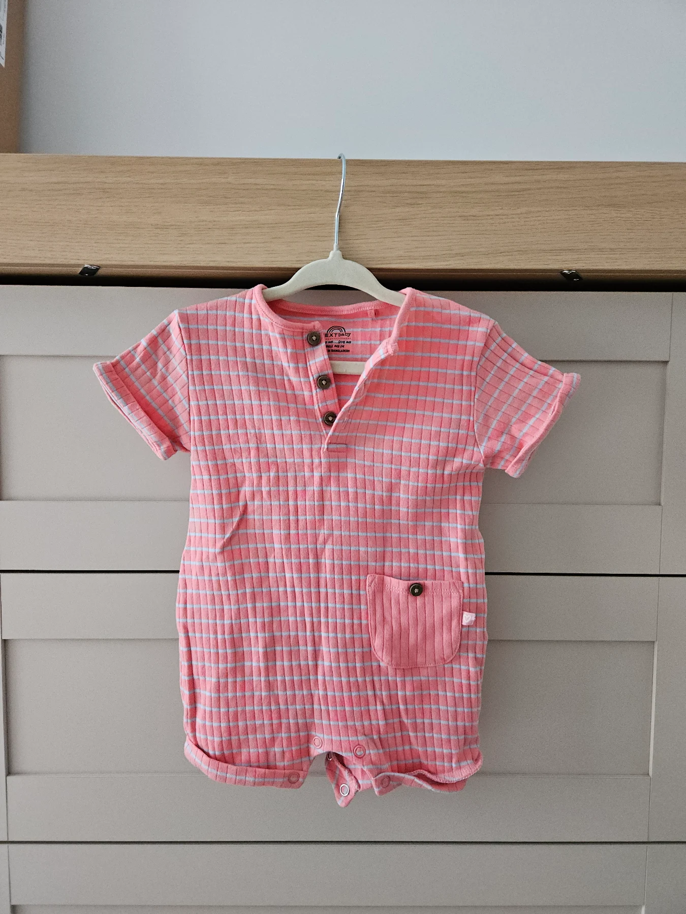 Girls romper, 3-6 months