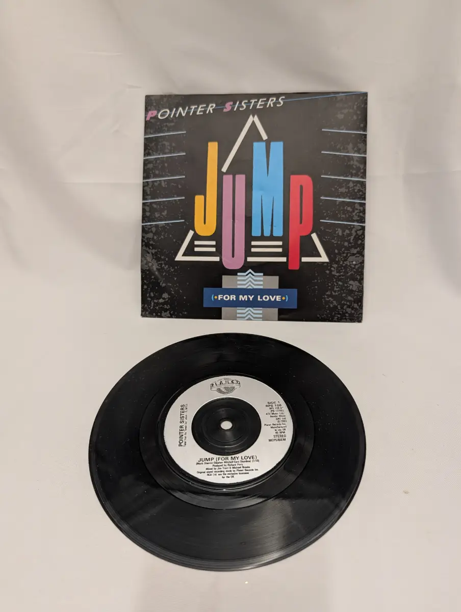 Pointer Sisters 7'' Vinyl - Jump (For My Love) 1984 planet records