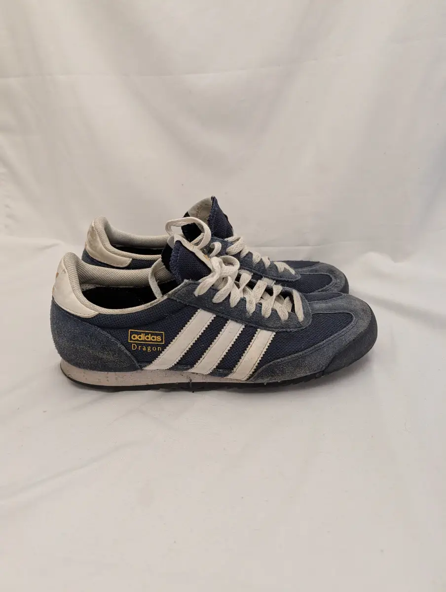 adidas Original Dragon Trainers Sneakers Shoes navy size uk 7