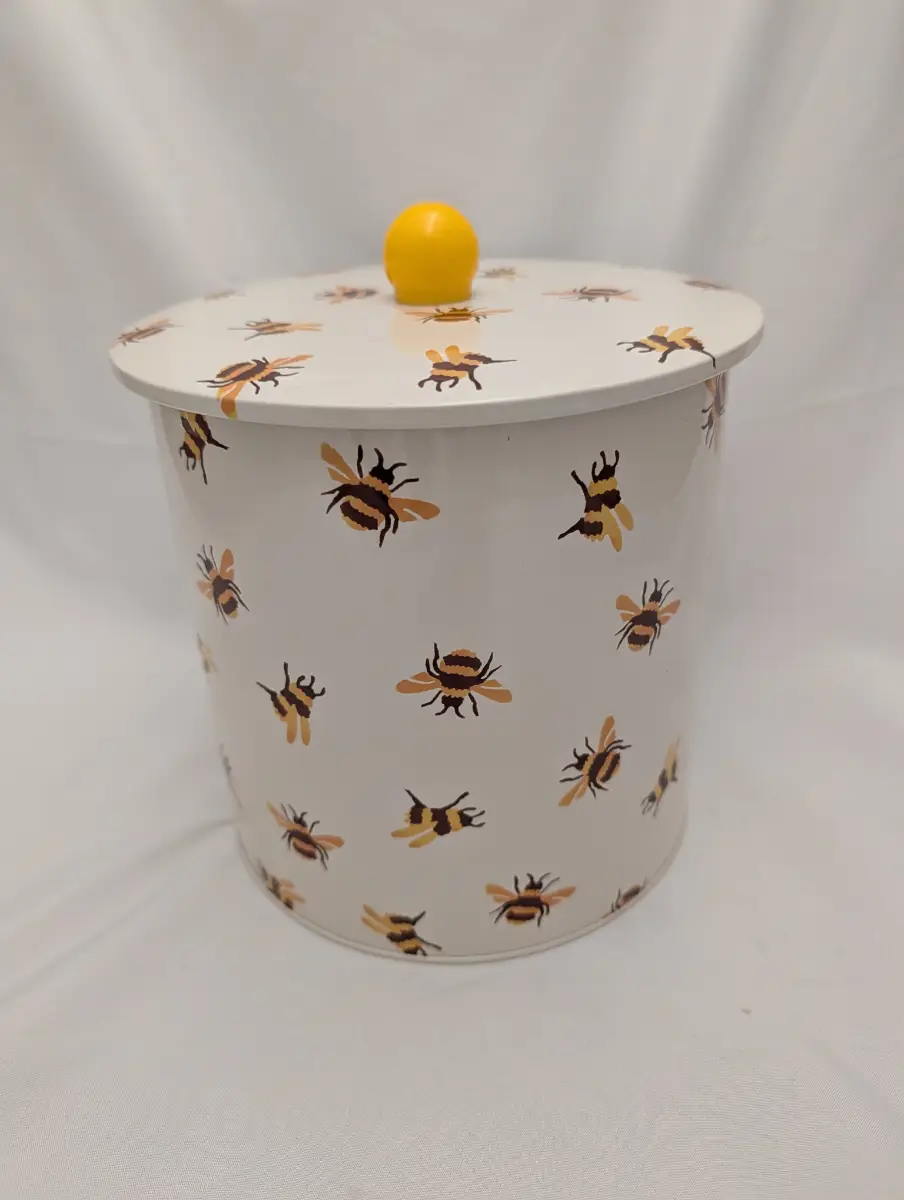 Emma Bridgewater Bumblebee Biscuit Cookie Storage Tin Canister With Lid