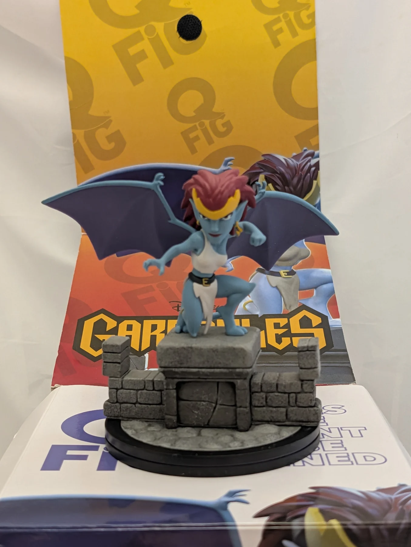 Rare Gargoyles Demona Q-Fig Quantum Mechanix Disney 1990s Cartoon Figure