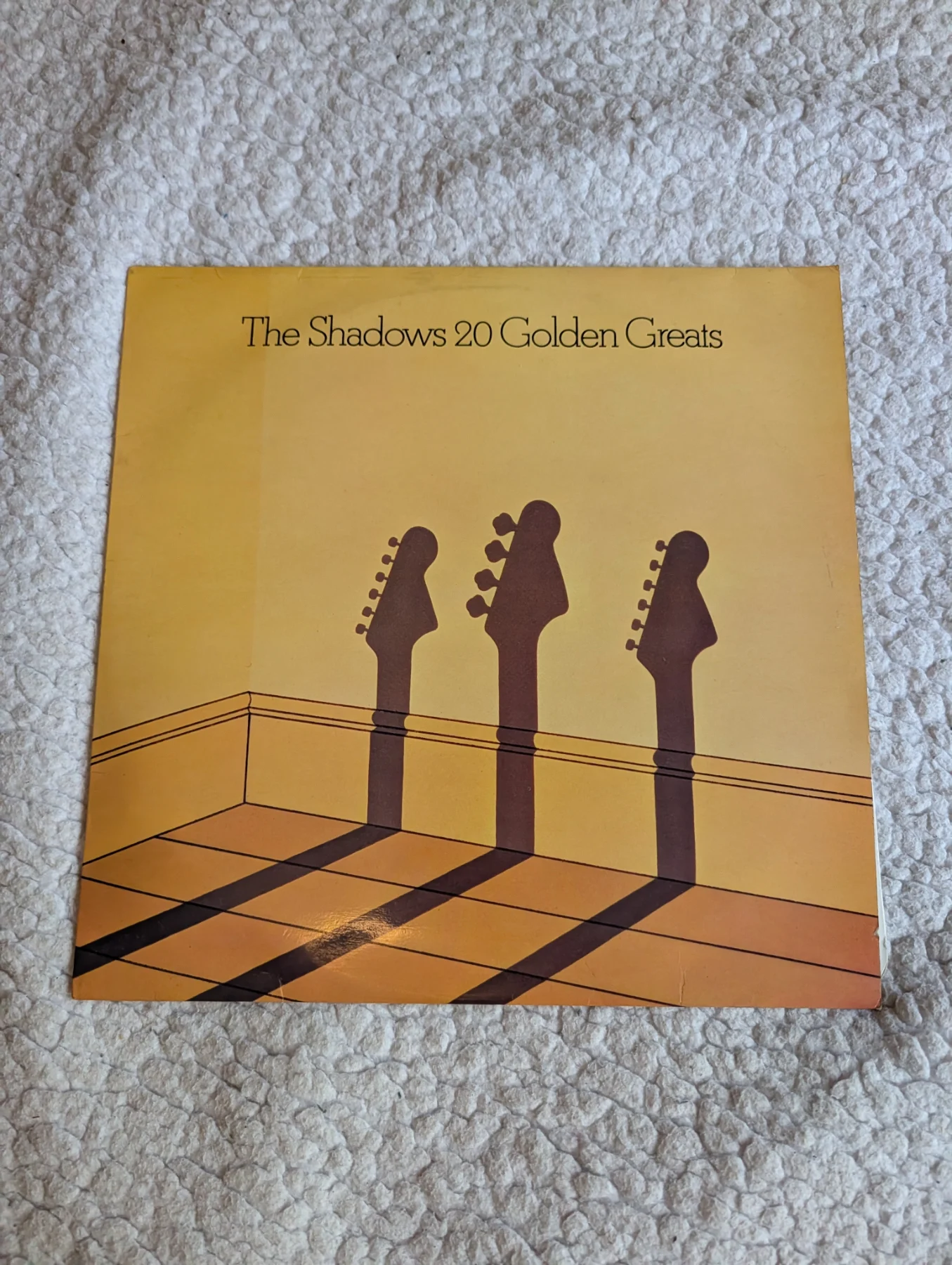The Shadows 12'' vinyl album 20 golden greats with sleeve