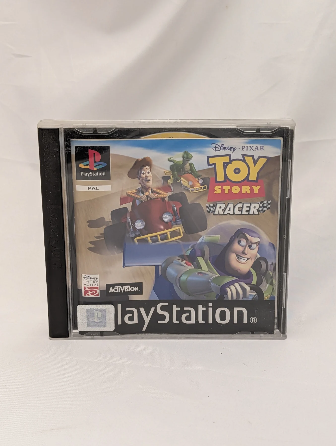 Toy Story Racer - PlayStation 1  ps1 racing game no cover Disney pixar retro