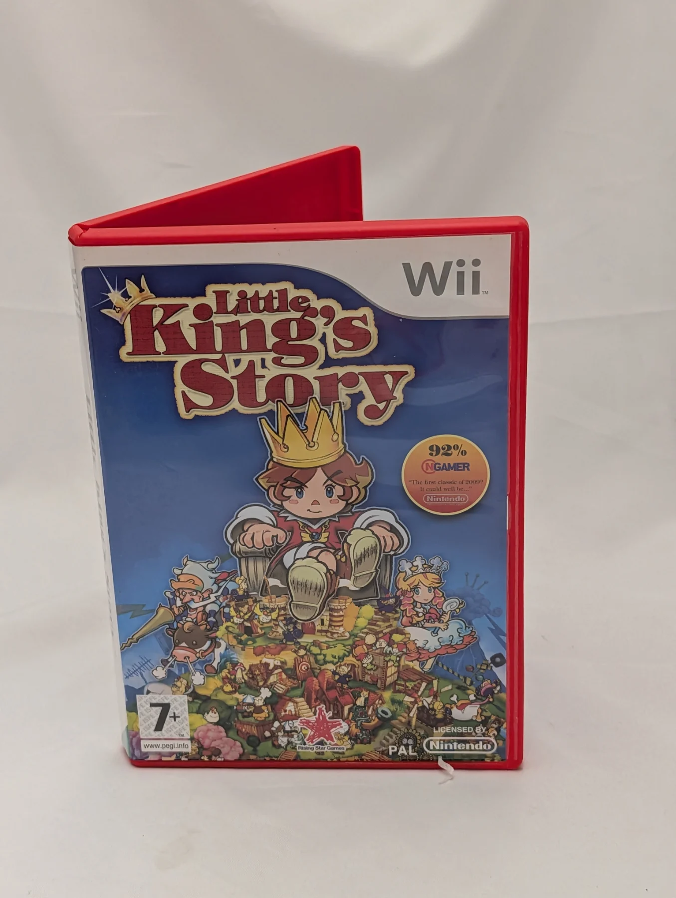Little King's Story Nintendo Wii PAL PEGI 7 (2009) +  Manual Tested working