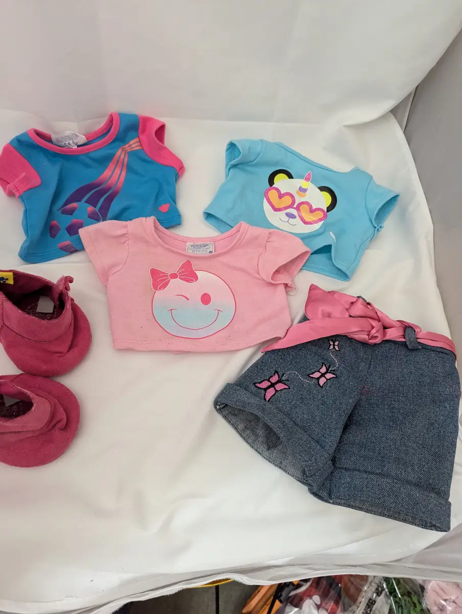 Build a Bear Clothing Bundle joblot tops boots toy plush doll outfit