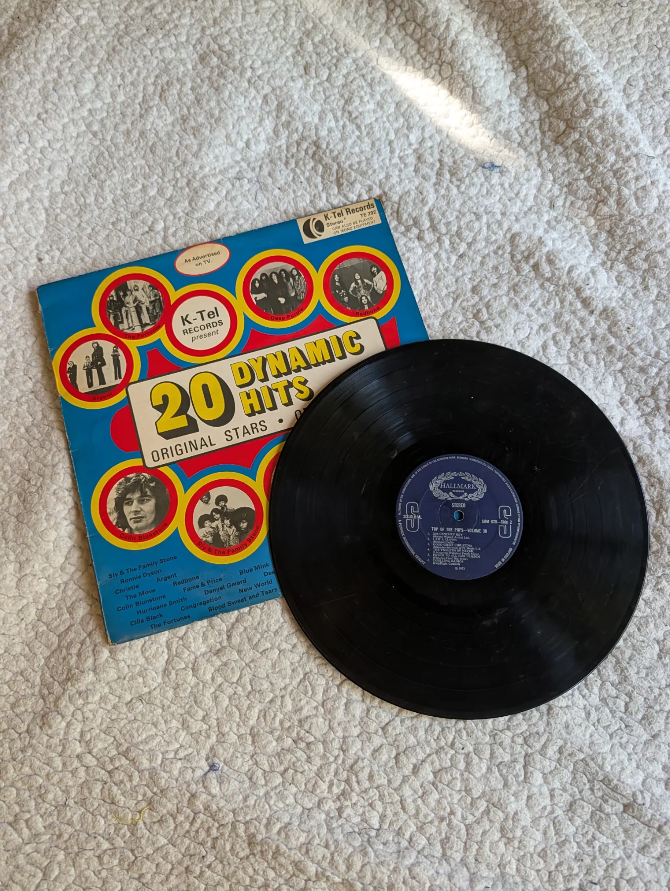 20 DYNAMIC HITS ORIGINAL STARS ORIGINAL HITS Vinyl Record LP Album