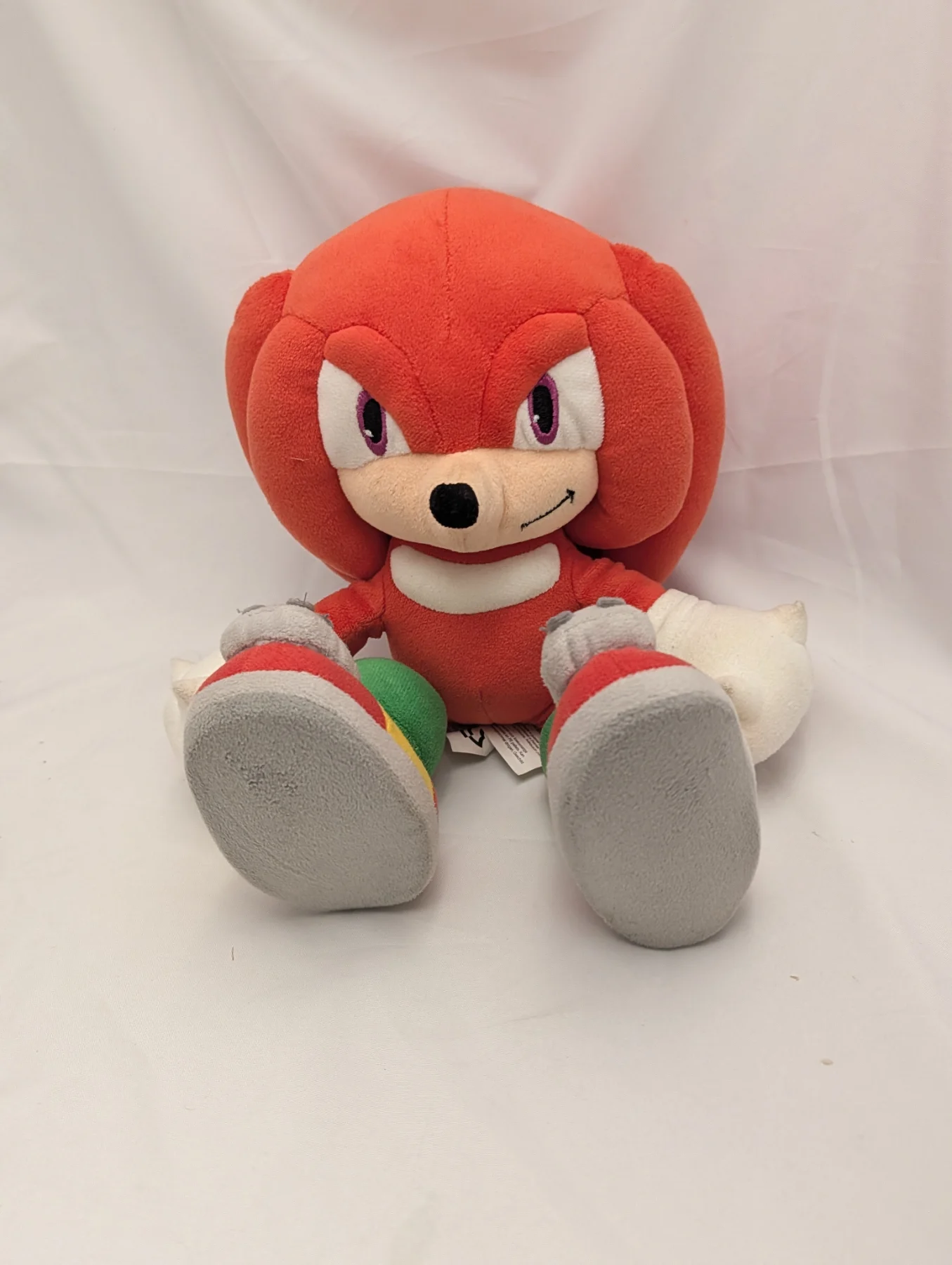 Sonic The Hedgehog Knuckles Plush Soft Toy 12" Sega Prize International