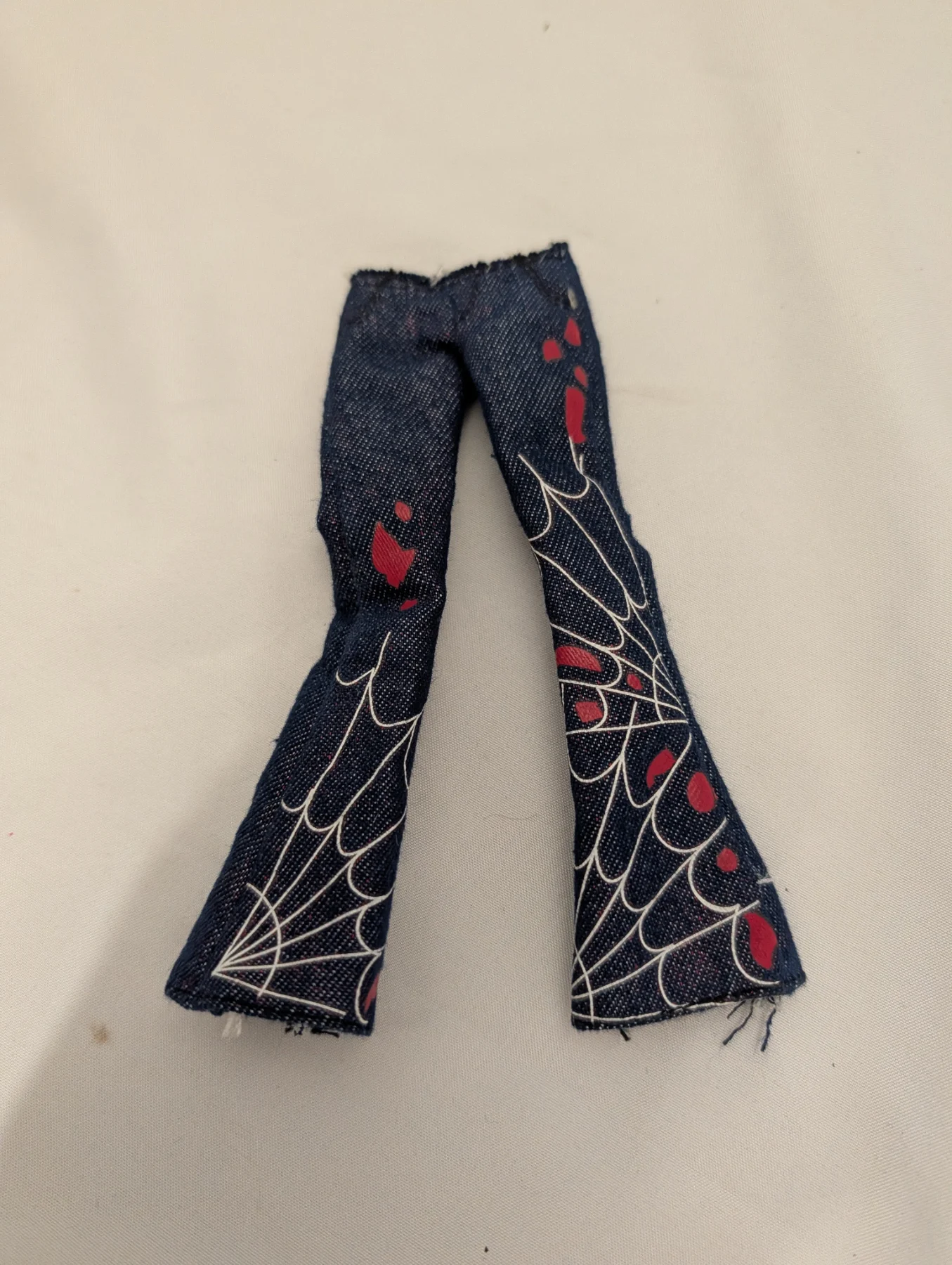 Bratz Spider-Man Trousers / jeans - MGA spares 2008 clothes