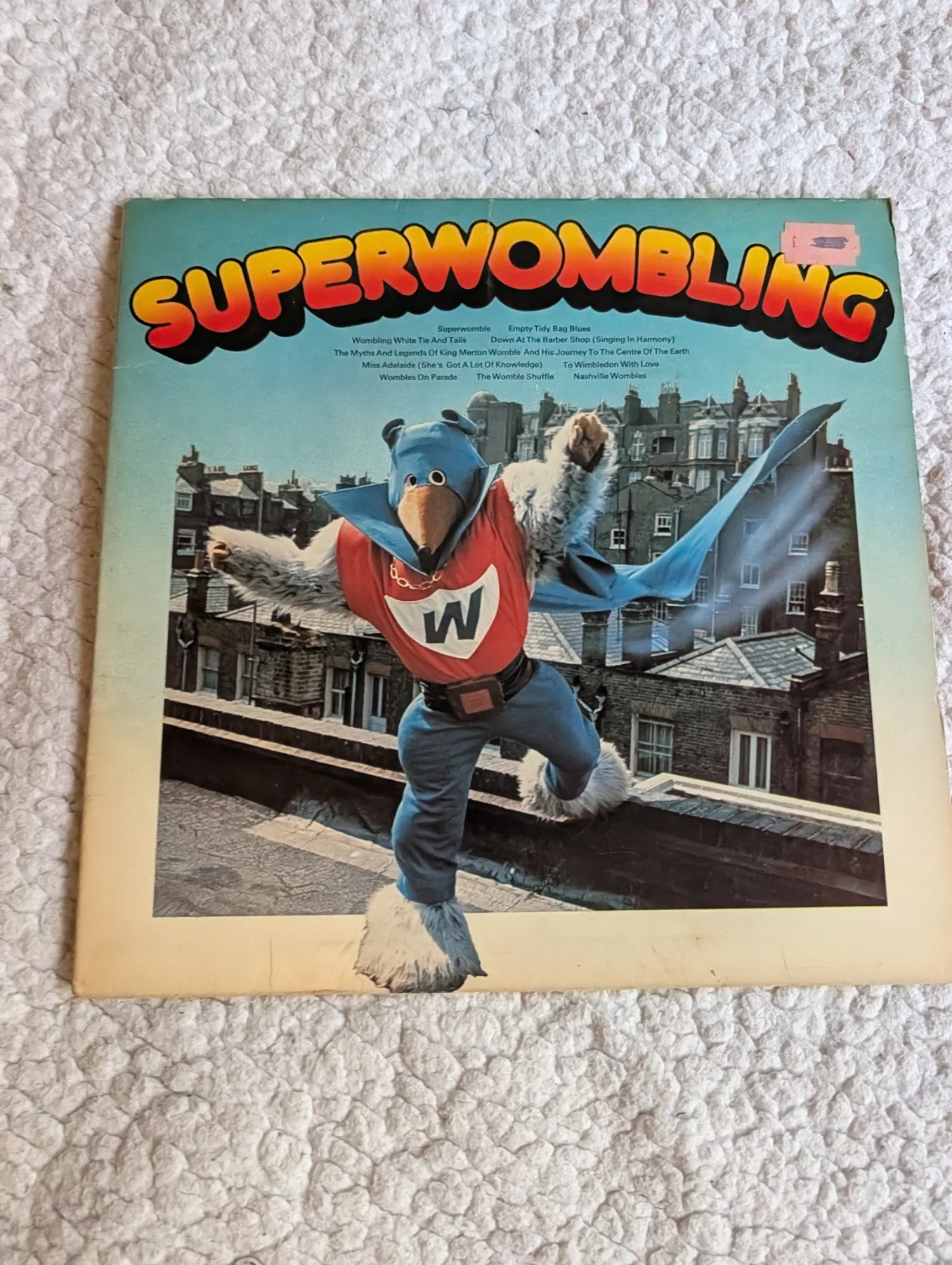 The Wombles Superwombling 1975 12" Vinyl LP Gatefold CBS album