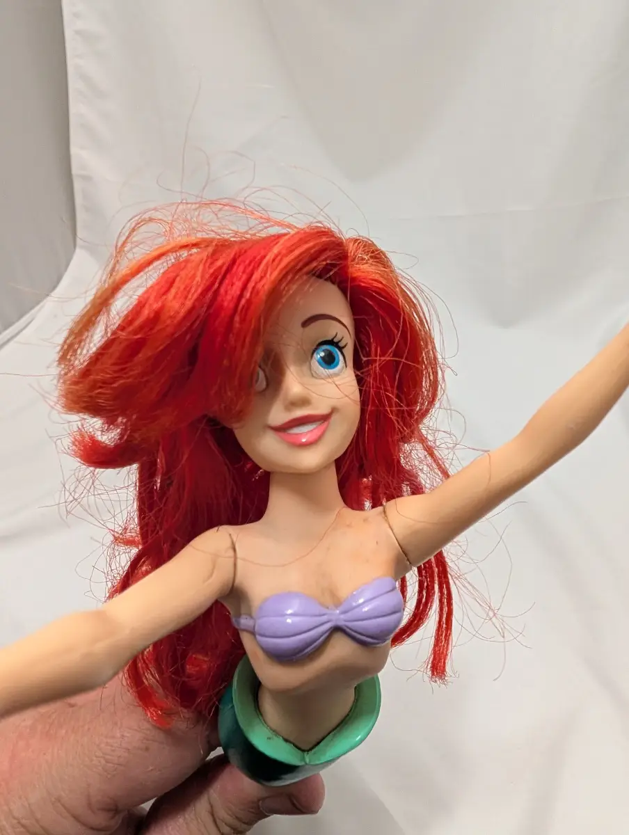 The Little Mermaid Barbie Doll Vintage 90s Walt Disney toy figure