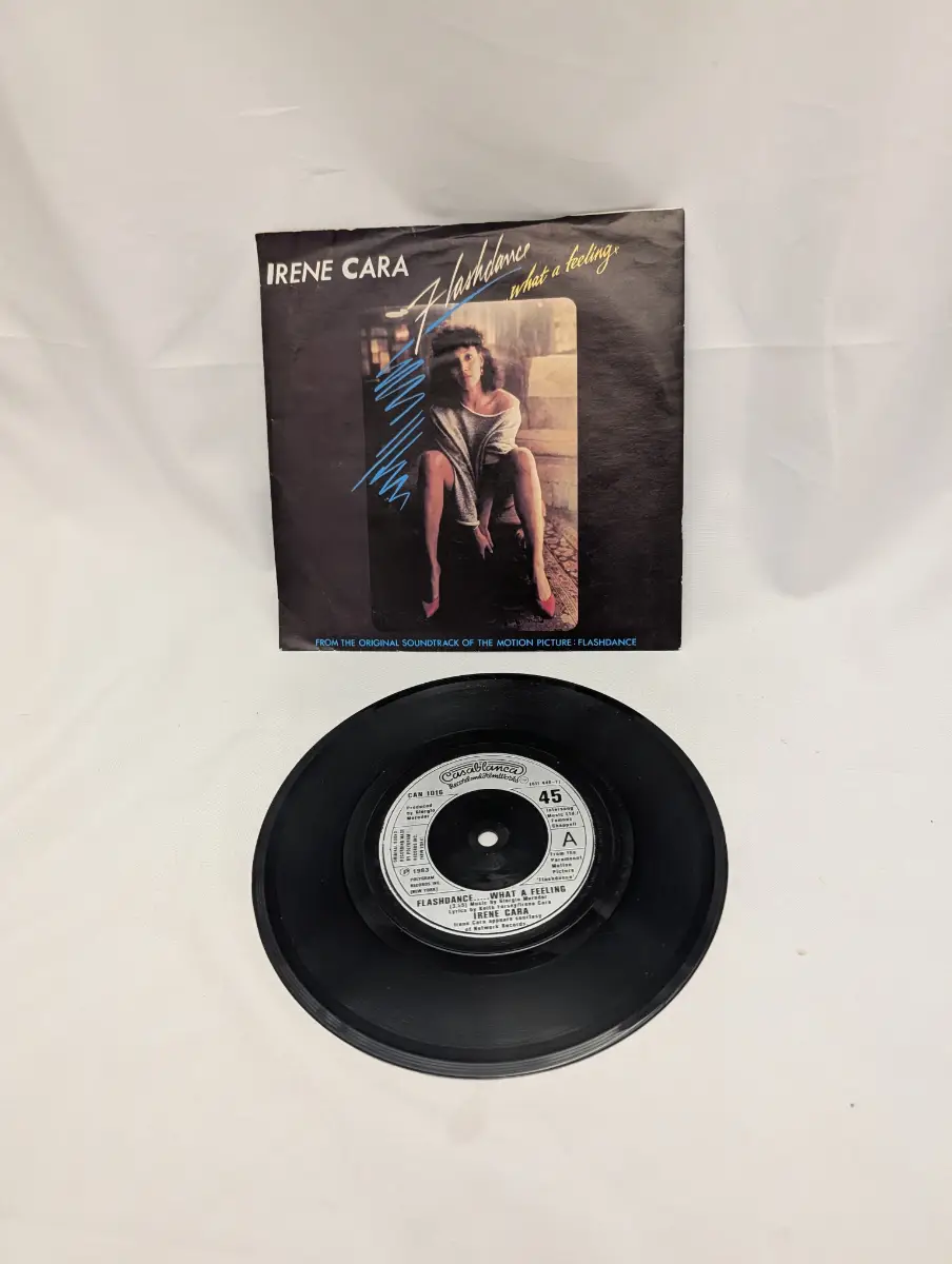 Irene Cara - What A Feeling 7'' vinyl single Flashdance movie 1983