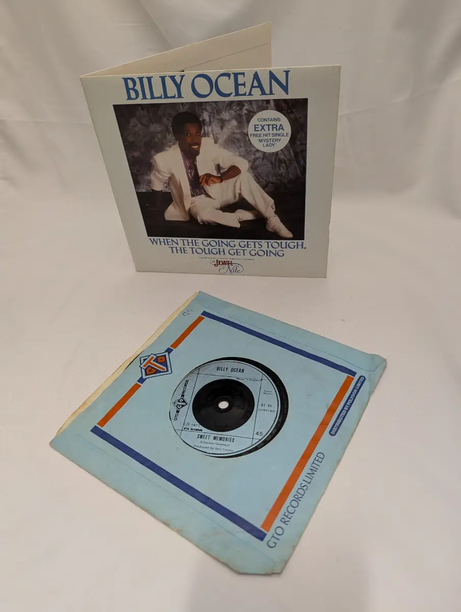 Billy Ocean When the Going Gets Tough Vinyl Single Collection Jewel on the nile