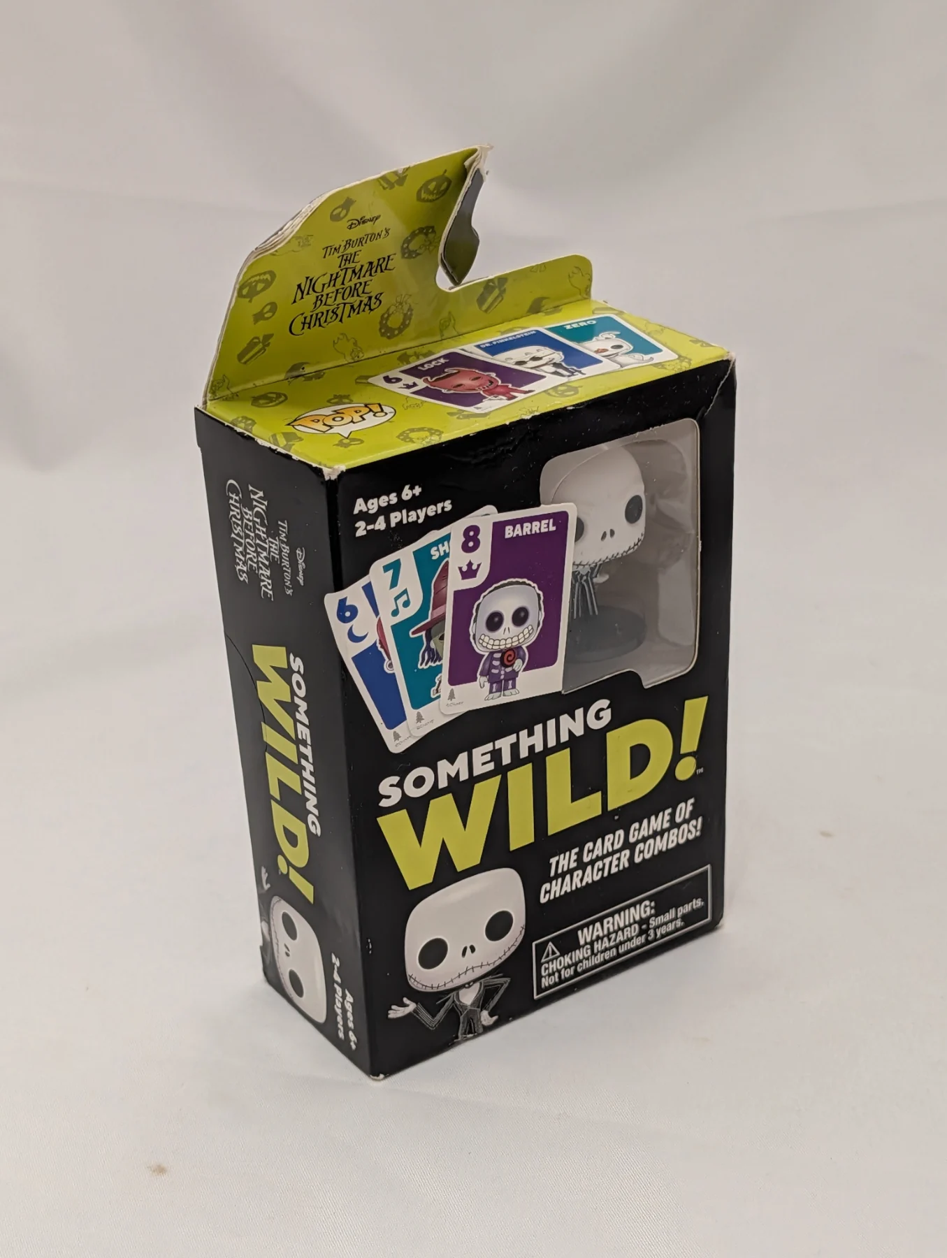 Tim Burtons Nightmare Before Christmas Funko Something Wild Card Game new