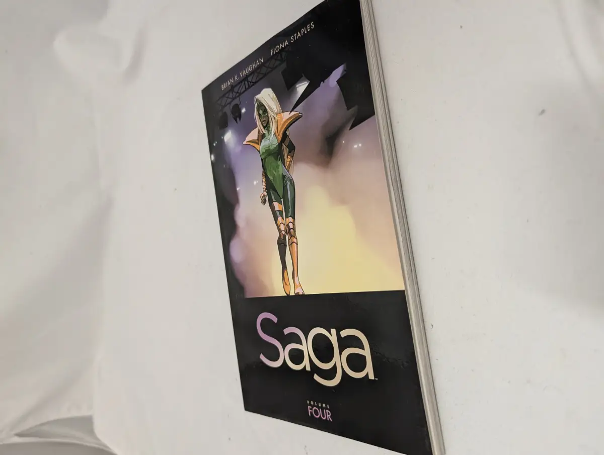 Saga Volume 4 TPB Brian K. Vaughan Image Comics scifi adventure