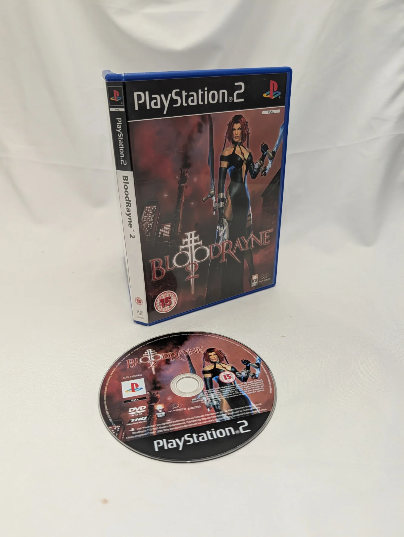 Bloodrayne 2 PS2 PlayStation 2 Game Horror Title