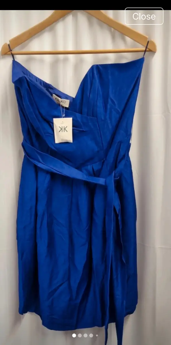 Kaliko sz 16 dress blue
