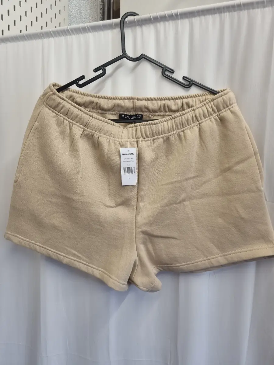 Shorts sz L select beige