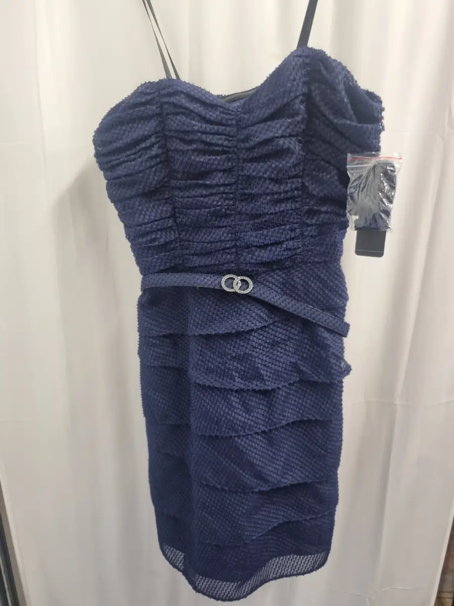 Laundry sz 4 uk dress navy