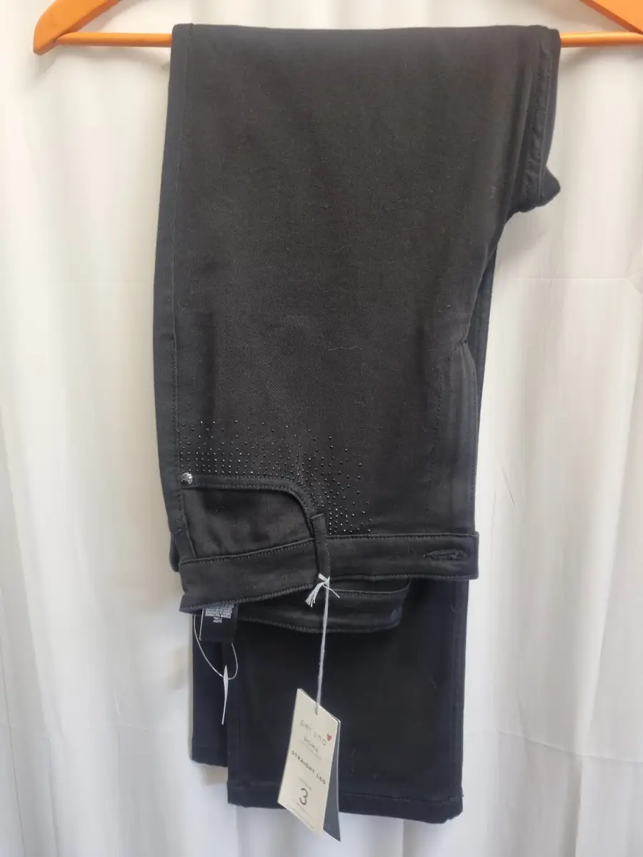 Per una embellished jeans