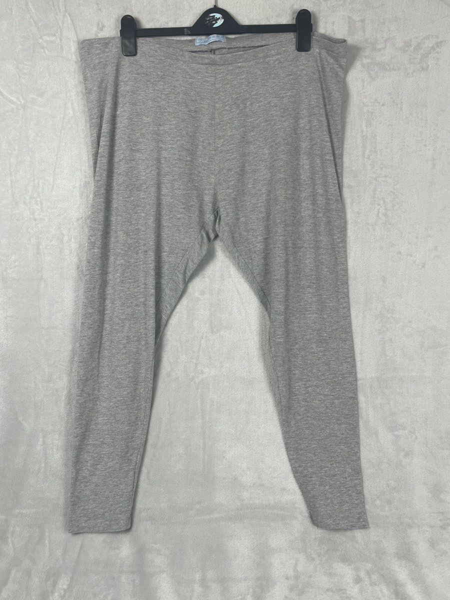 Primark Grey Leggings Size 22-24 Full Length Casual Activewear