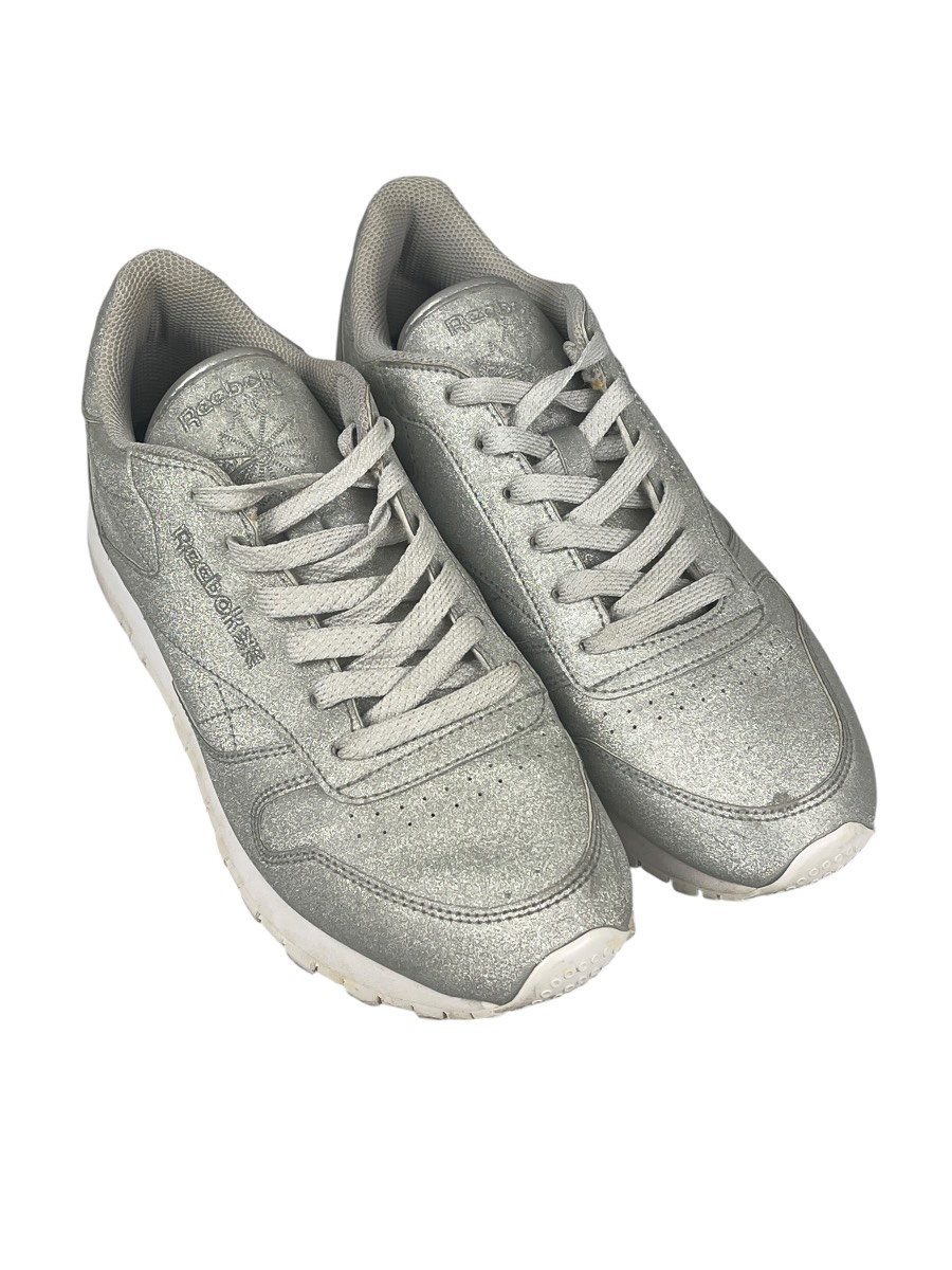 Reebok Classic Diamond Silver Glitter Sparkle Trainers Size UK 6 BD5757