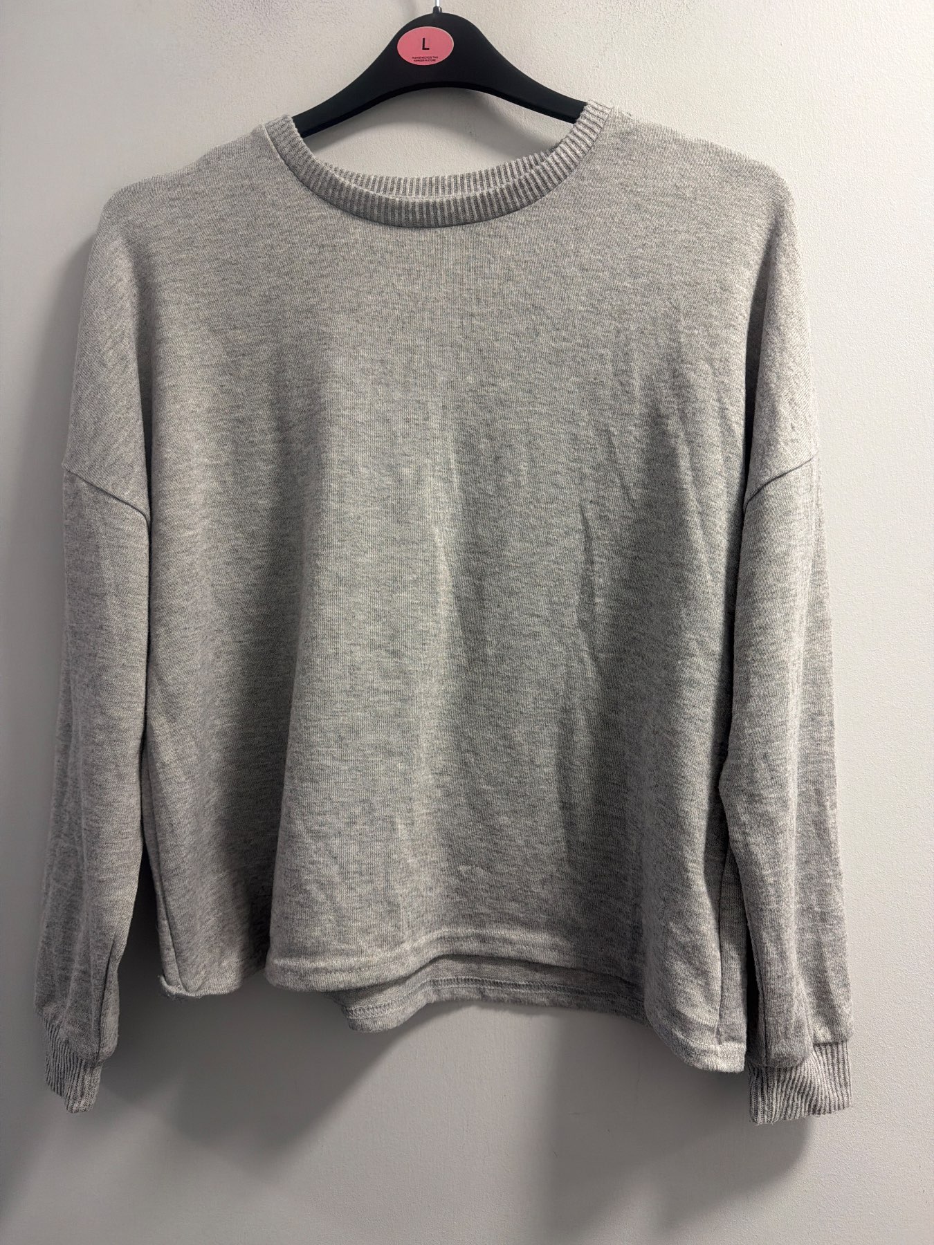 Primark Soft Grey Light Jumper Uk 10/12