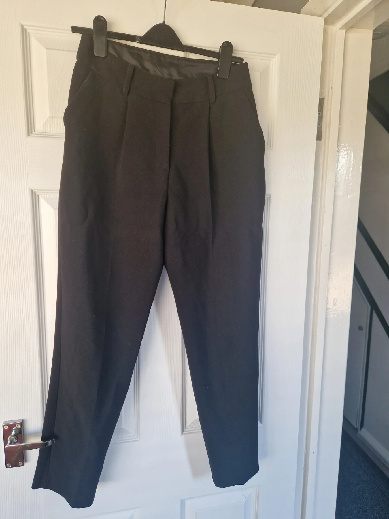 Black work trousers