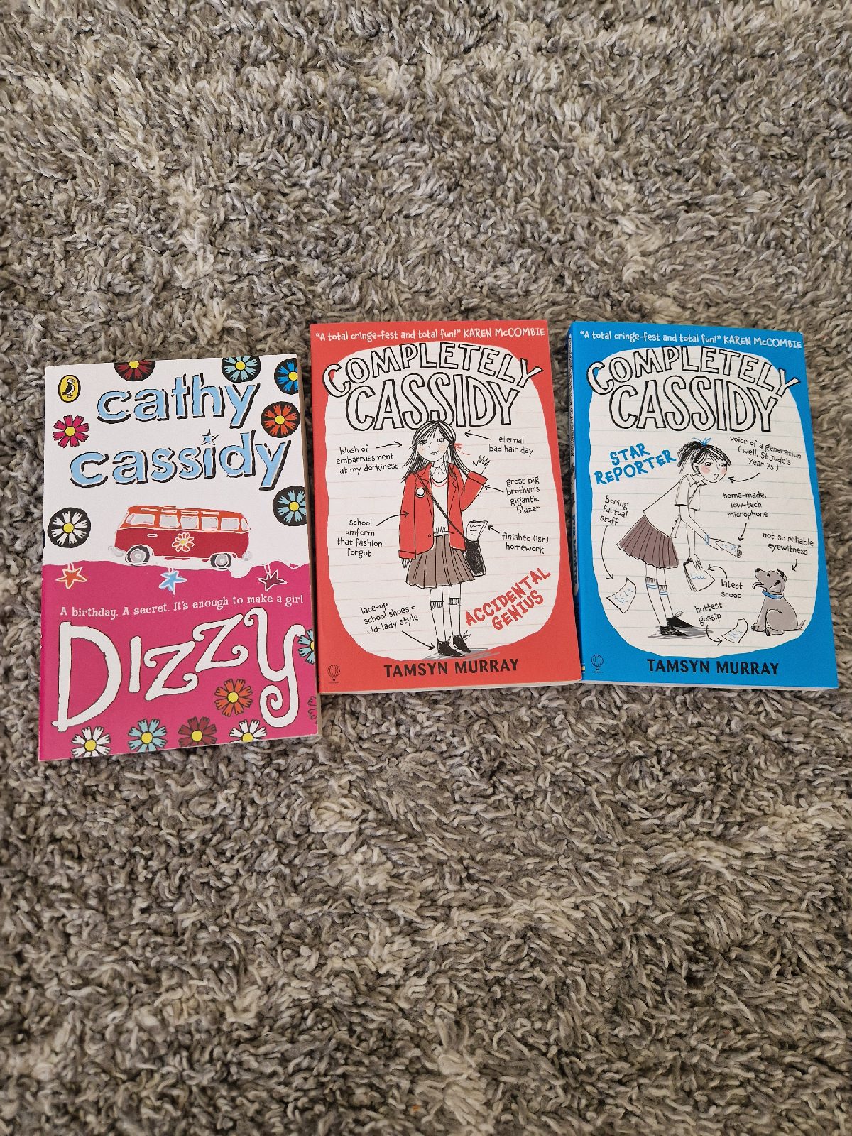 3 girls books