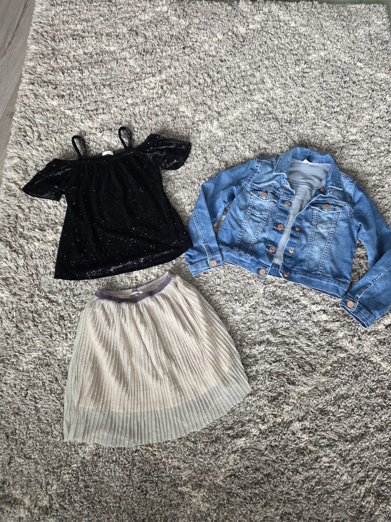 Girls denim jacket bundle