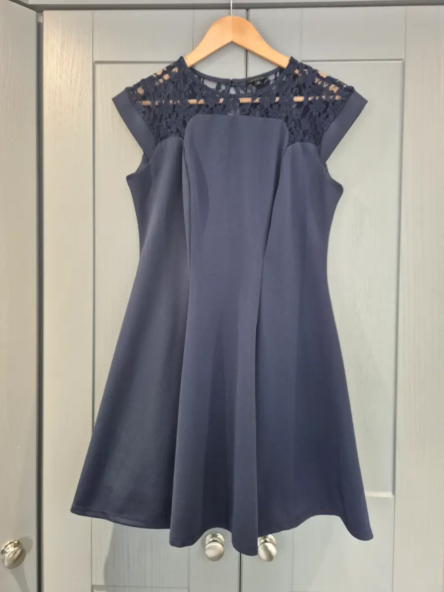 Blue dress