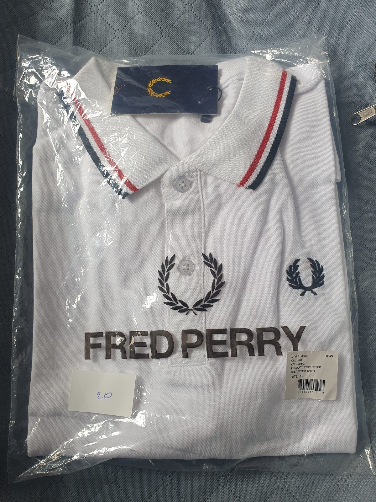 Fred Perry polo top