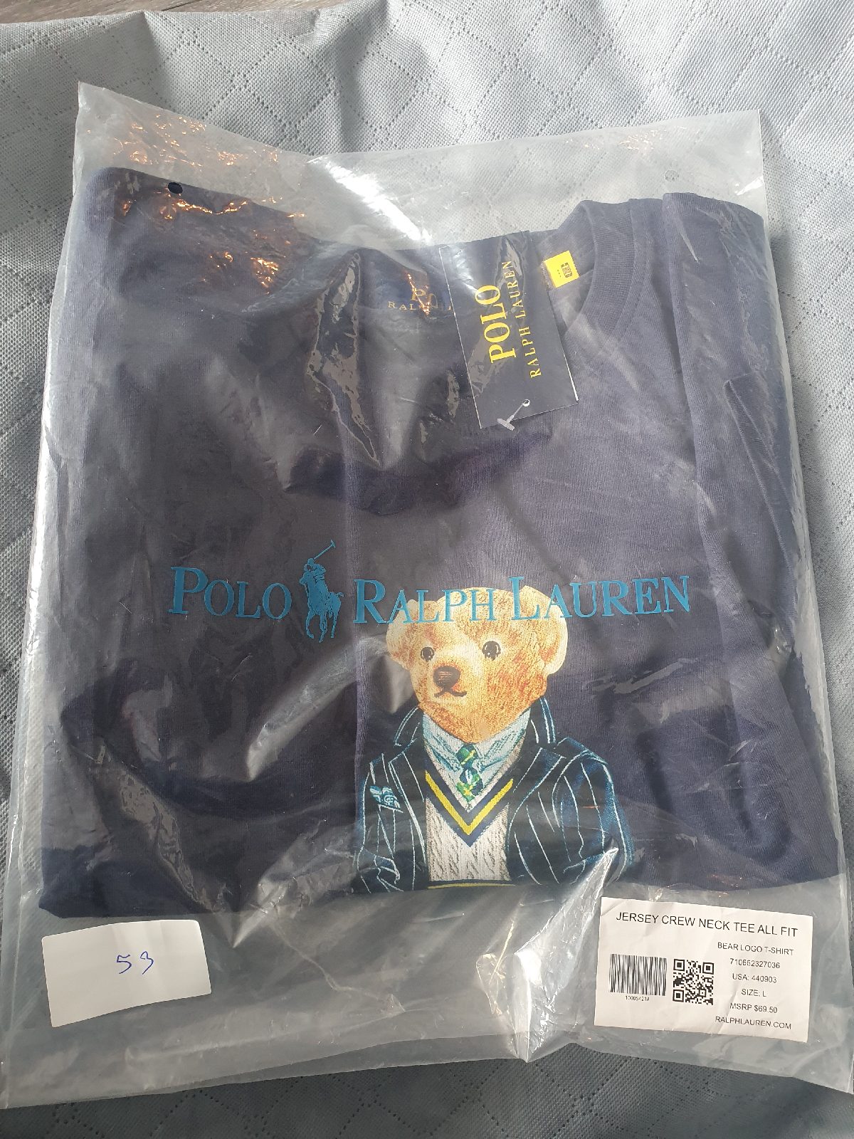 Polo Ralph Lauren Bear logo tshirt