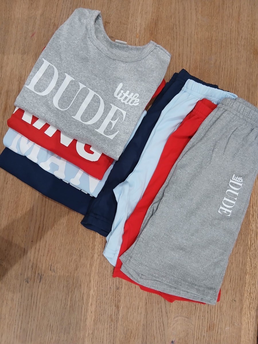Boys Cloths Bundle 6 Items All New Summer Star